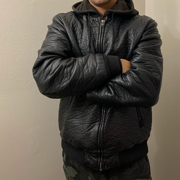 OBEY Leather Jacket - Picture 8 of 8